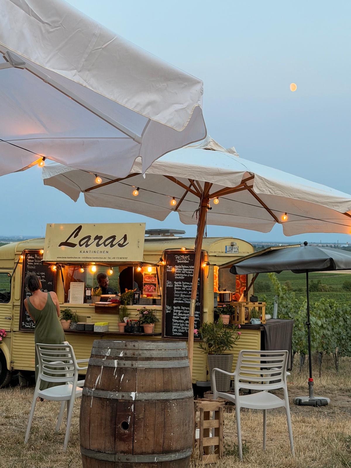 Foodtruck im Weinberg